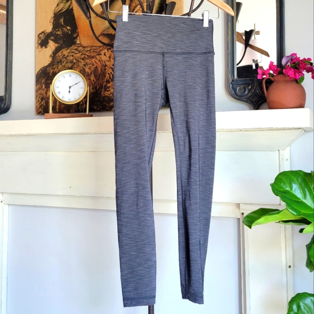 LULULEMON Heather Graphite Gray Leggings